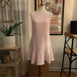 Sail to Sable soft pink midi dress